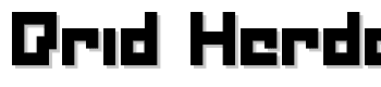 Drid-Herder-Solid font